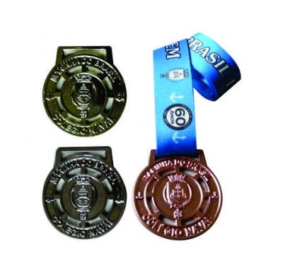 Medalhas em metal
